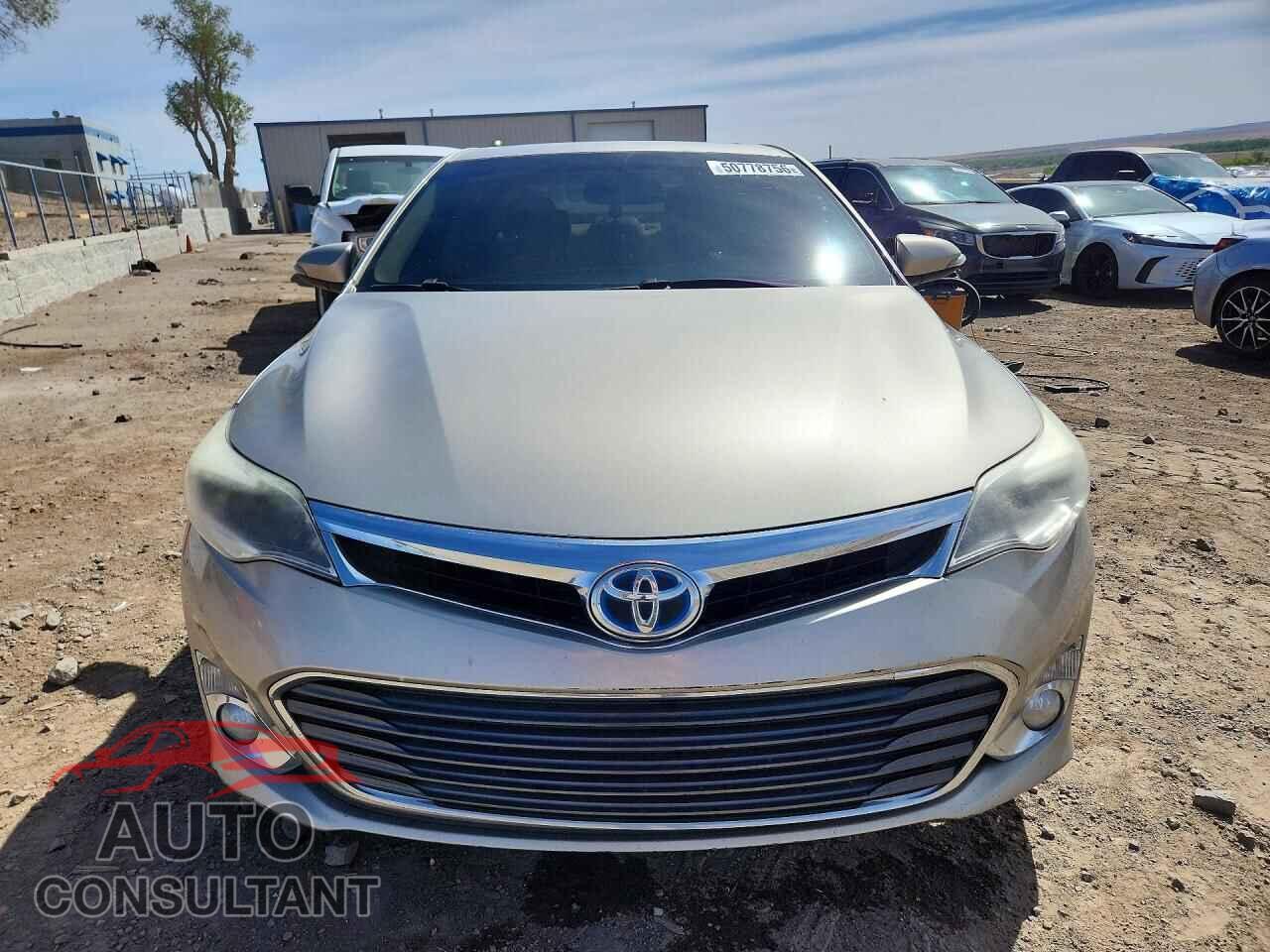 TOYOTA AVALON 2013 - 4T1BD1EB8DU011237