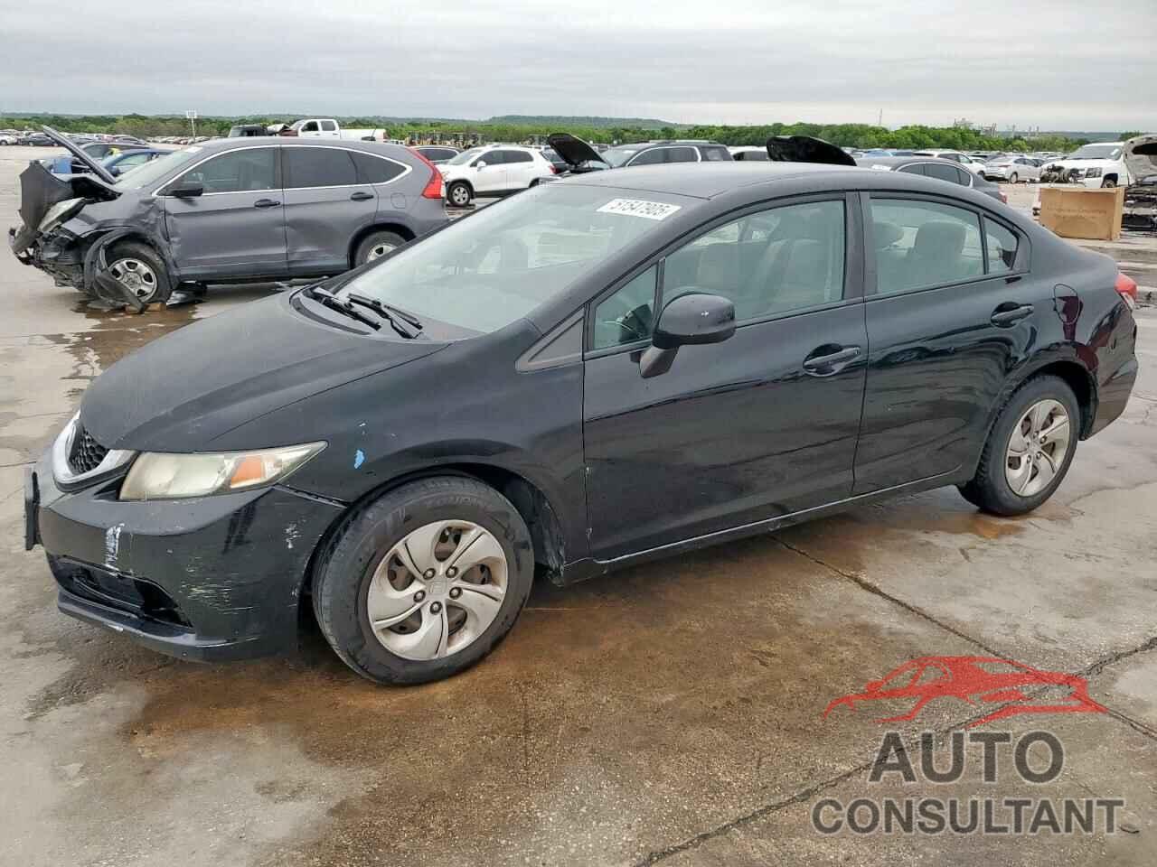 HONDA CIVIC 2013 - 19XFB2F58DE211205