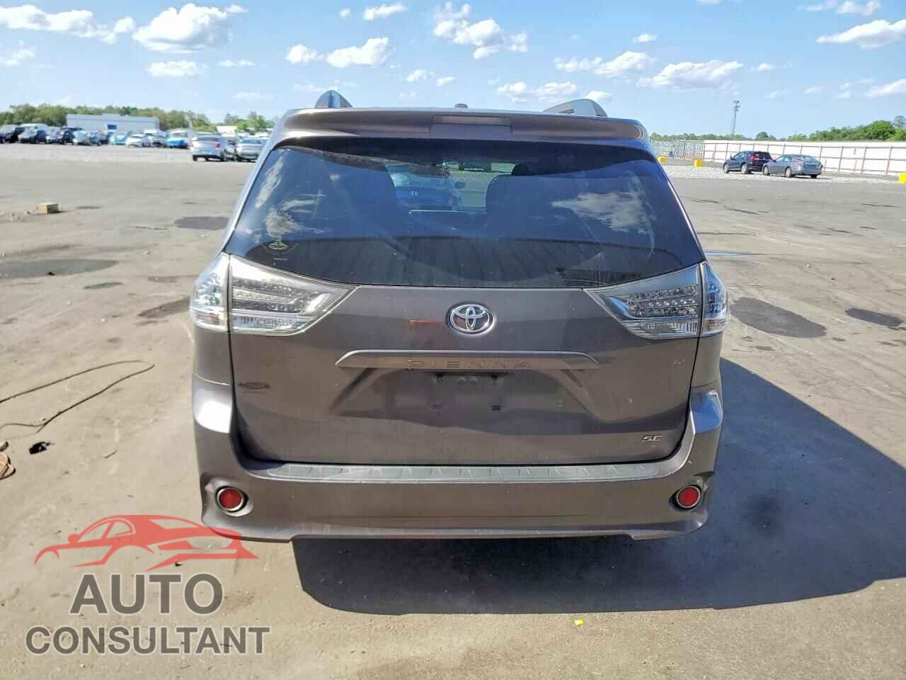 TOYOTA SIENNA 2012 - 5TDXK3DC9CS237697