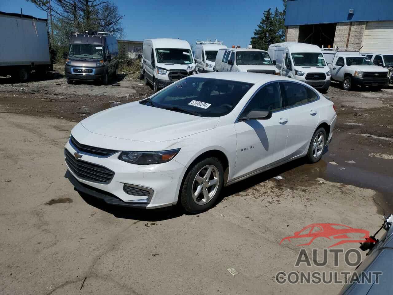 CHEVROLET MALIBU 2018 - 1G1ZC5STXJF202466