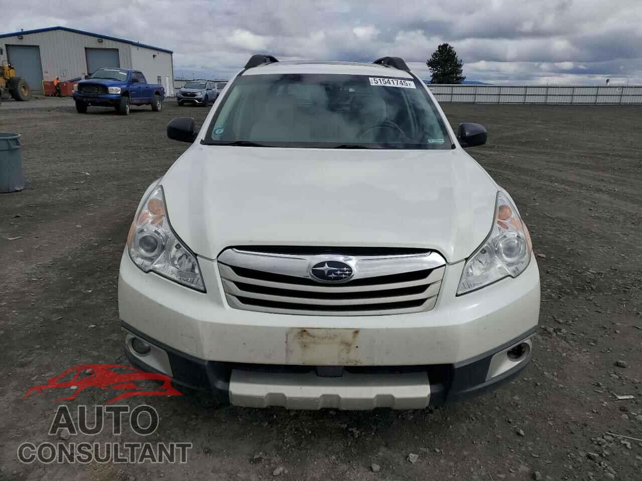 SUBARU OUTBACK 2012 - 4S4BRDLCXC2267386