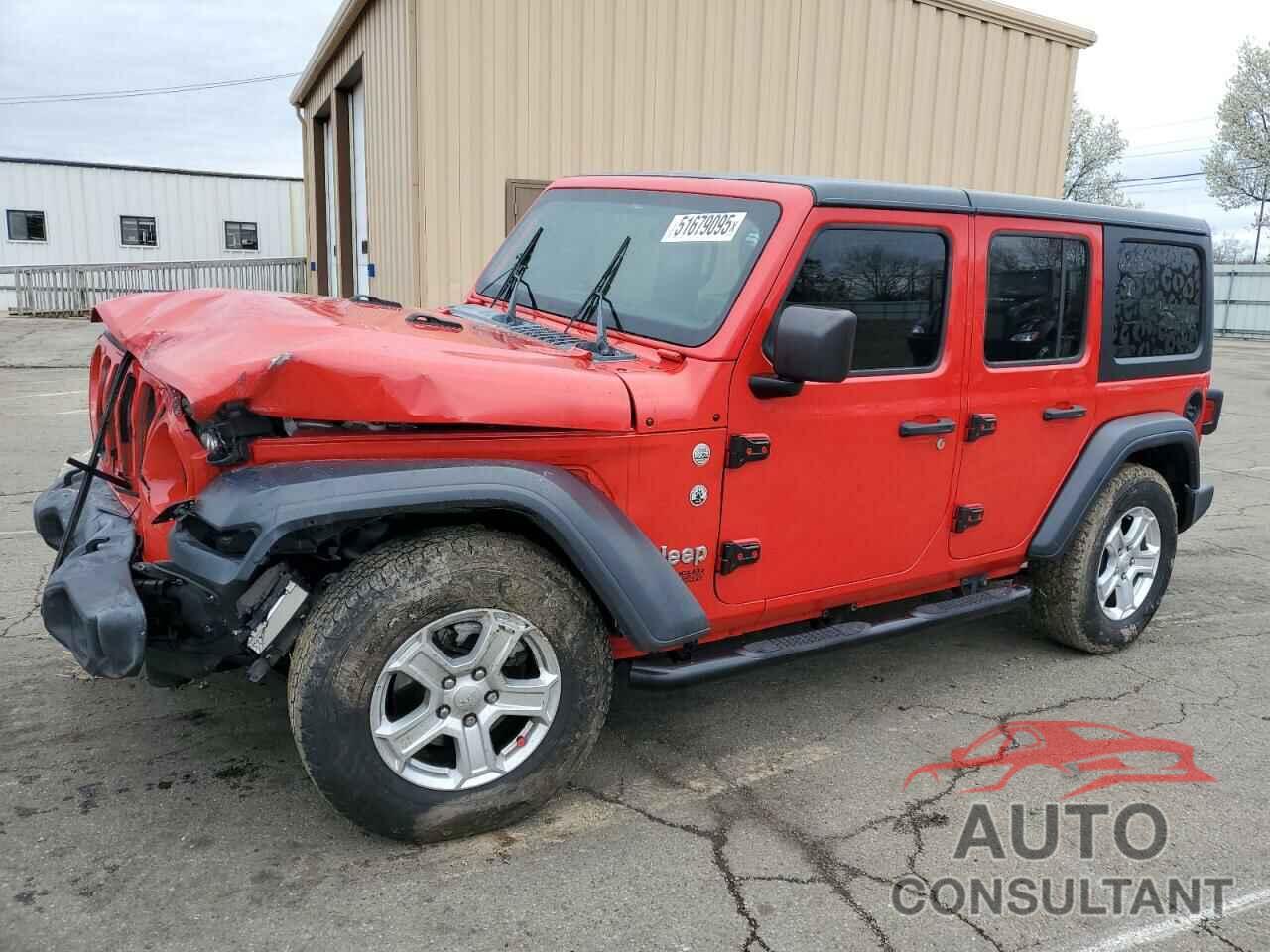 JEEP WRANGLER 2018 - 1C4HJXDN1JW332249