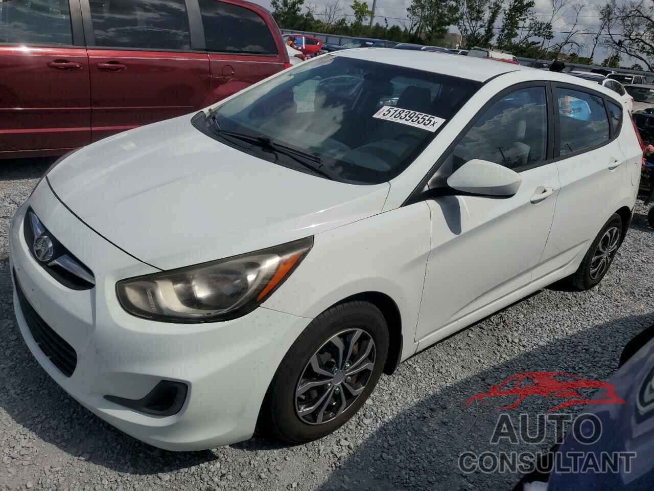 HYUNDAI ACCENT 2014 - KMHCT5AE5EU173424