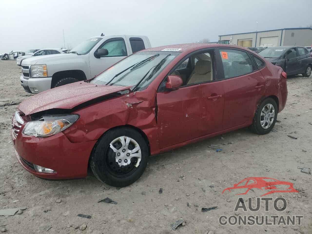 HYUNDAI ELANTRA 2010 - KMHDU4AD7AU924536