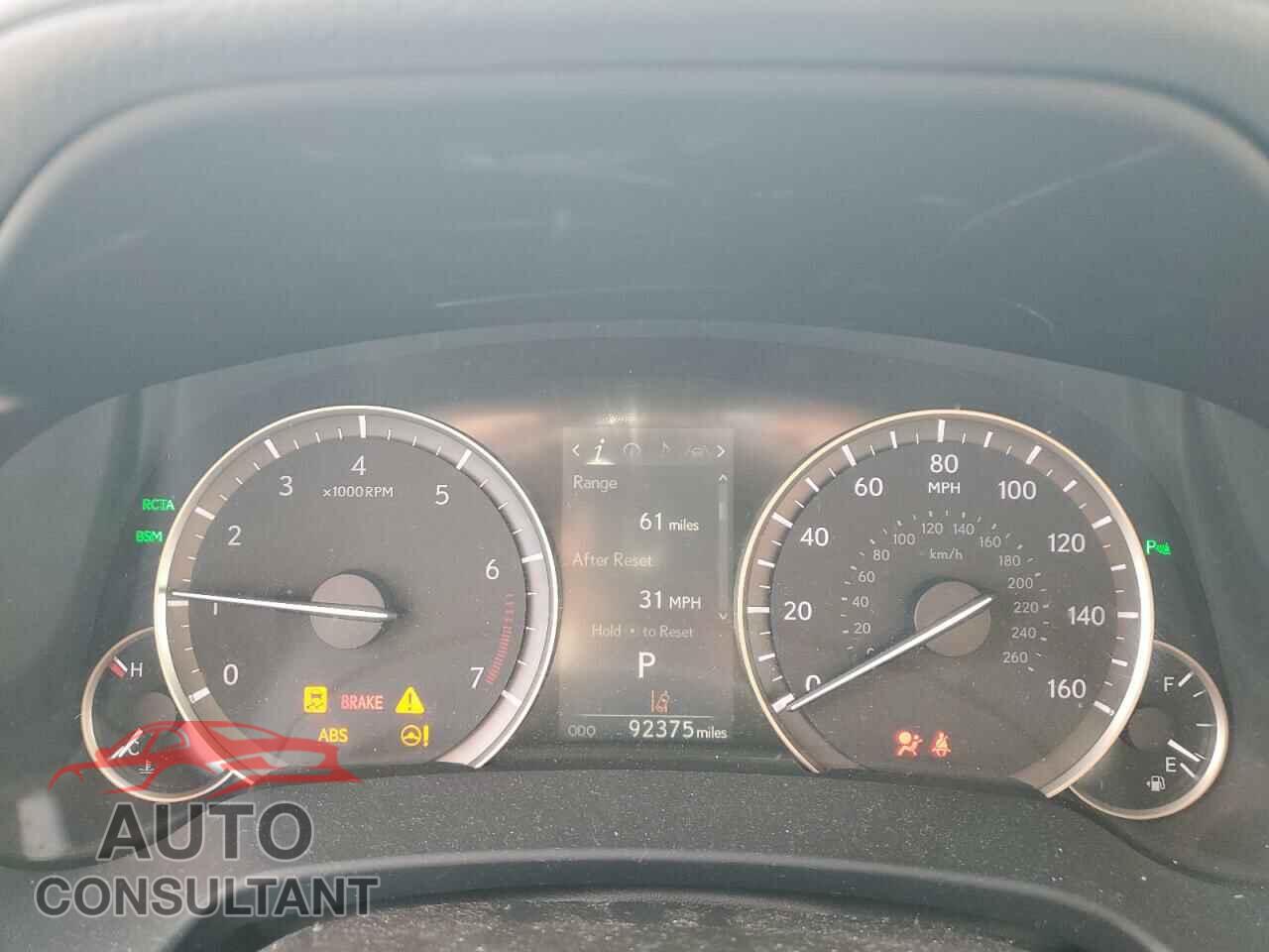LEXUS RX350 2017 - 2T2ZZMCA2HC080763