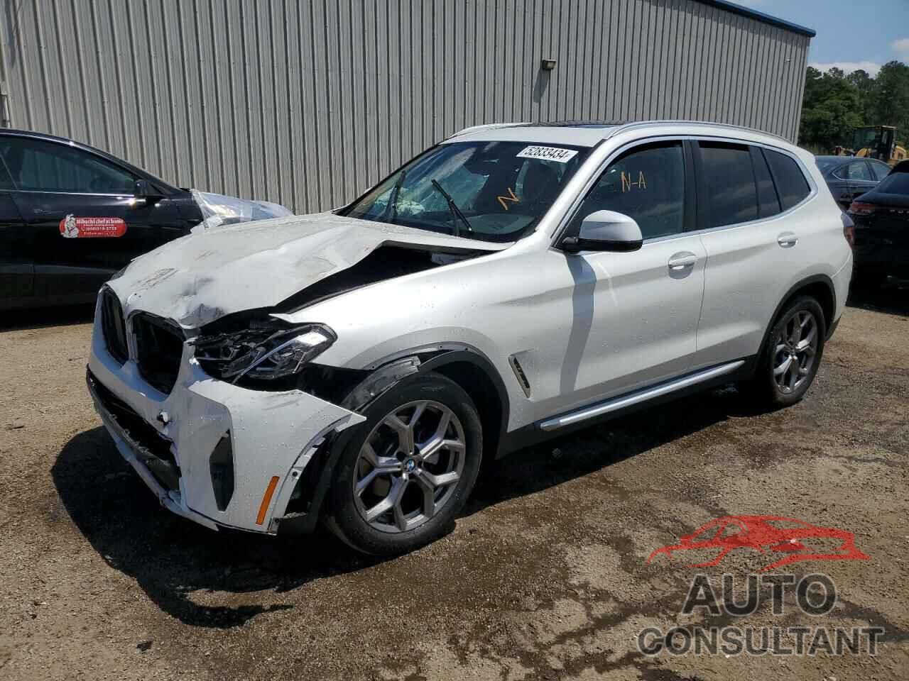 BMW X3 2022 - 5UX43DP03N9N17607