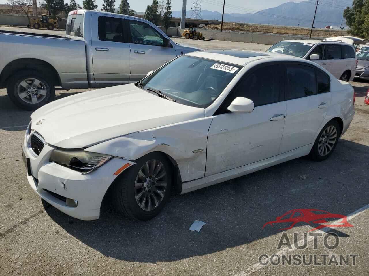 BMW 3 SERIES 2009 - WBAPH57559NL79032