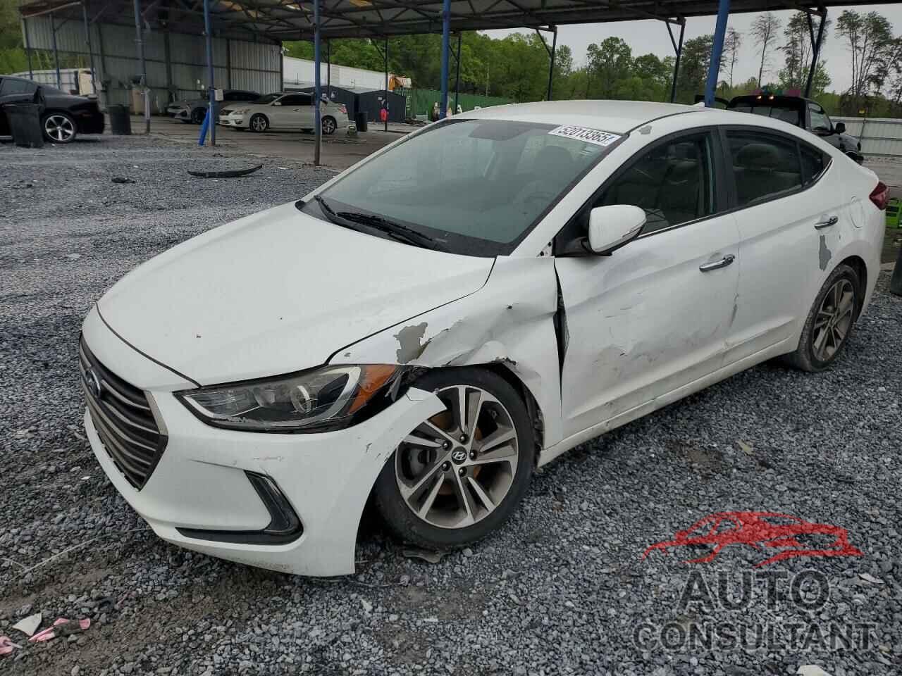 HYUNDAI ELANTRA 2017 - 5NPD84LFXHH070413
