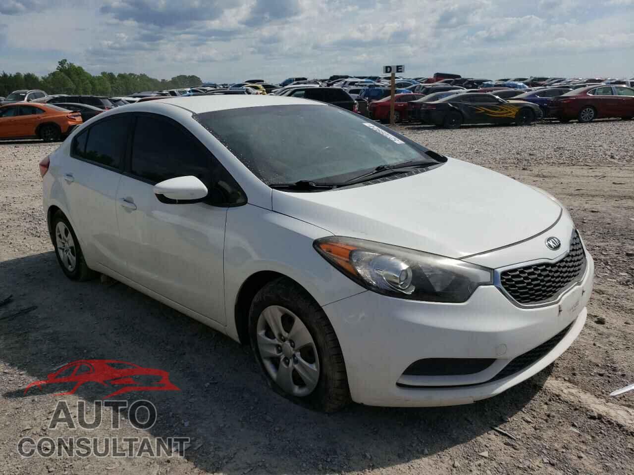KIA FORTE 2016 - KNAFK4A65G5618472