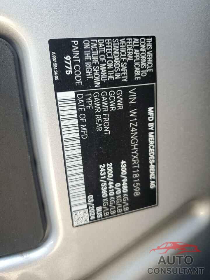 MERCEDES-BENZ SPRINTER 2024 - W1Z4NGHYXRT181598