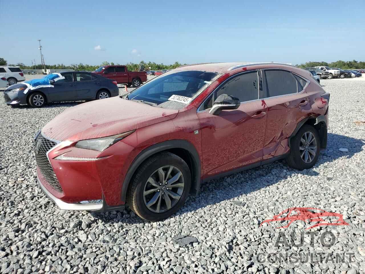 LEXUS NX 2016 - JTJYARBZ3G2037636