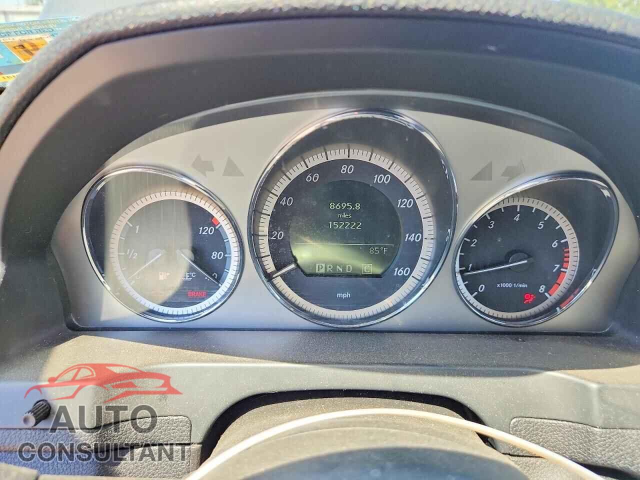 MERCEDES-BENZ C-CLASS 2010 - WDDGF8BB5AF415085
