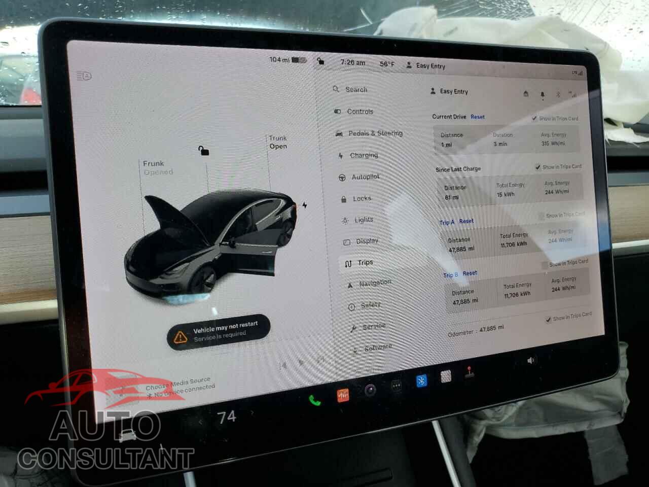 TESLA MODEL 3 2019 - 5YJ3E1EA6KF424633