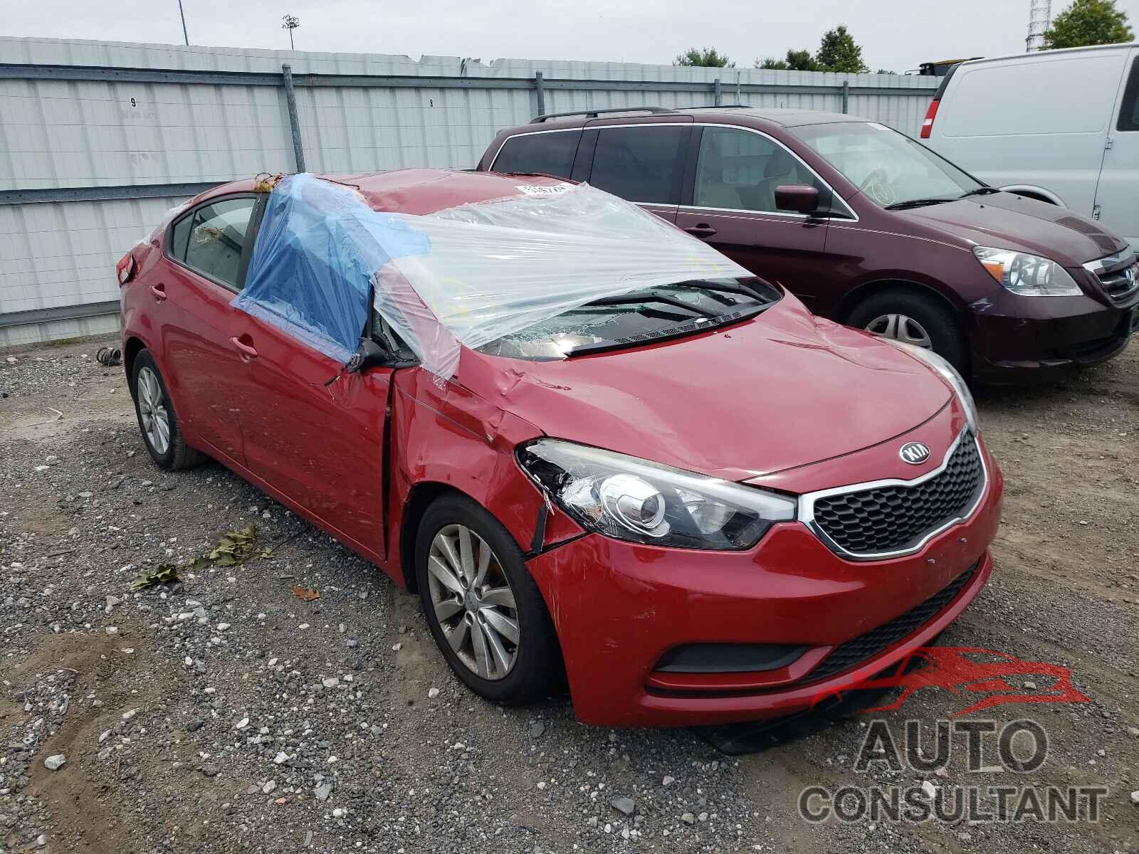 KIA FORTE 2016 - KNAFX4A66G5574760