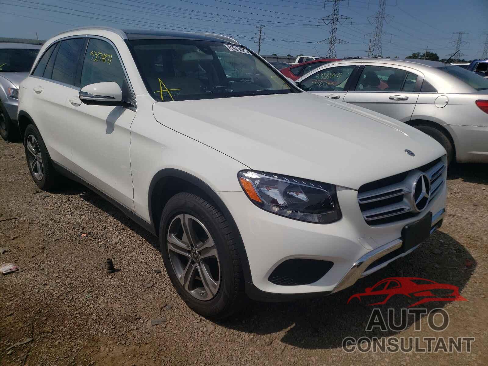 MERCEDES-BENZ GLC-CLASS 2019 - WDC0G4JB5KV117236