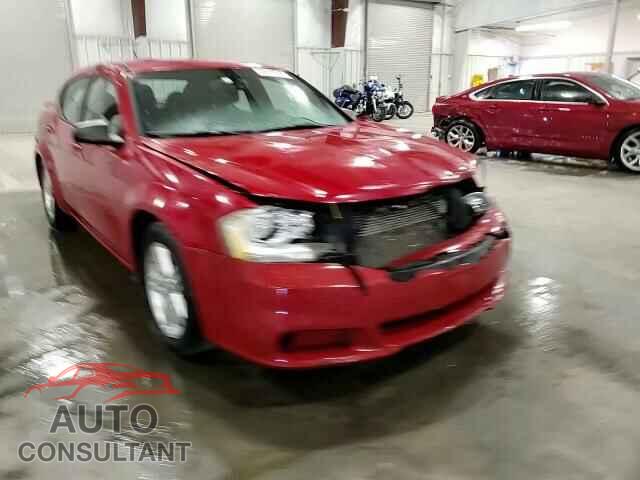 DODGE AVENGER 2013 - 1C3CDZAG8DN683290