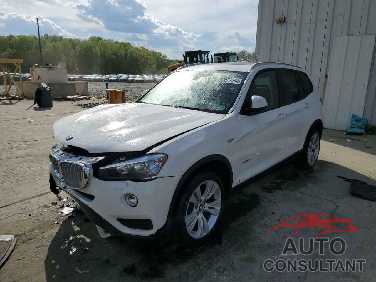 BMW X3 2016 - 5UXWX9C54G0D83969