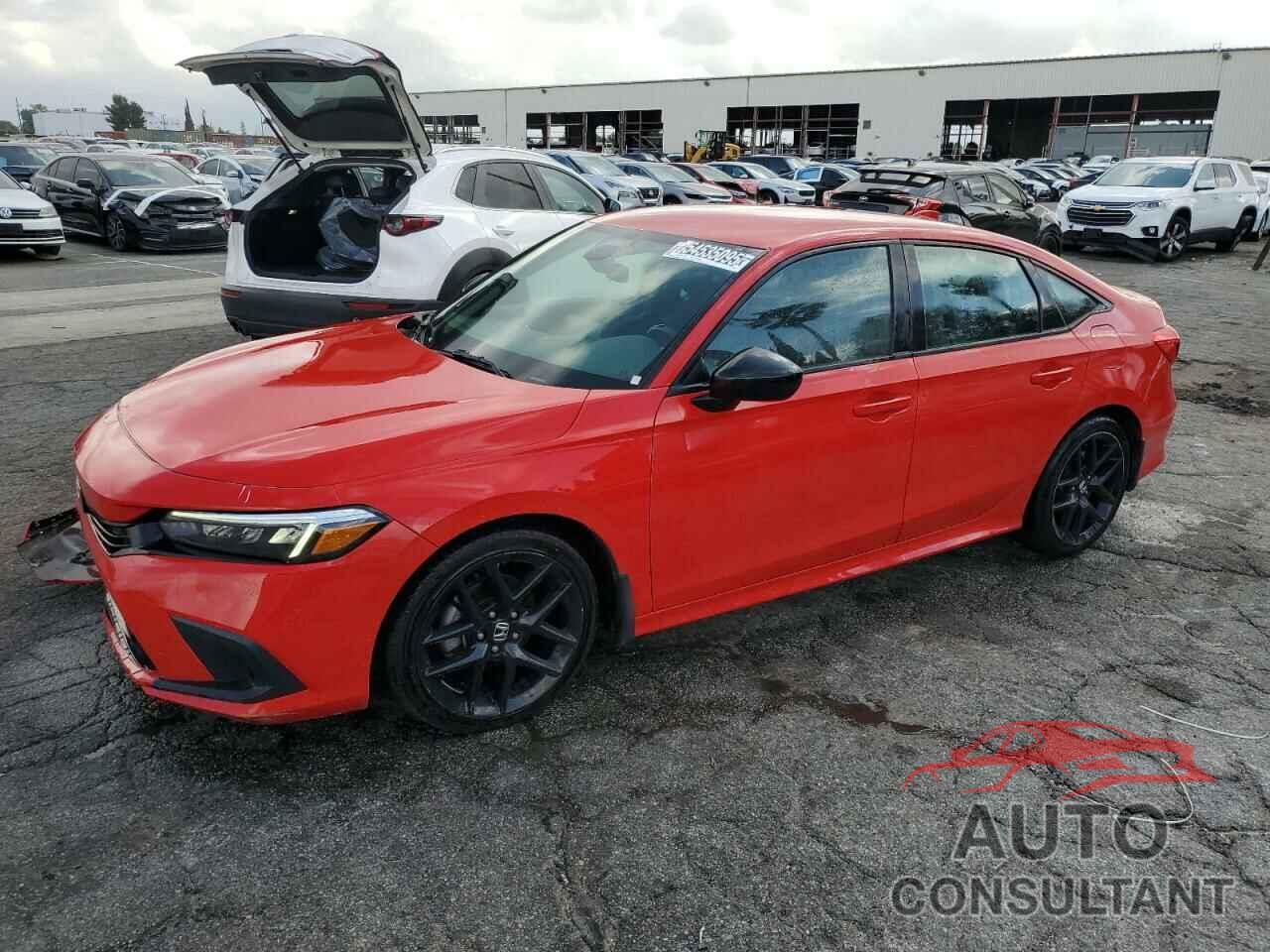 HONDA CIVIC 2022 - 2HGFE2F55NH555329
