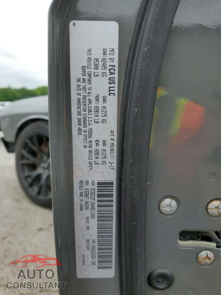 DODGE CHALLENGER 2017 - 2C3CDZFJ5HH611093