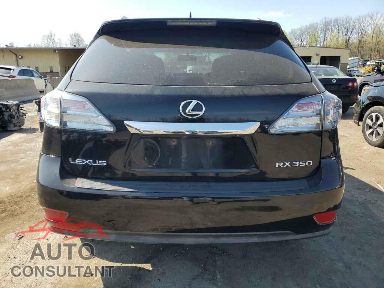 LEXUS RX350 2010 - 2T2BK1BA1AC032196