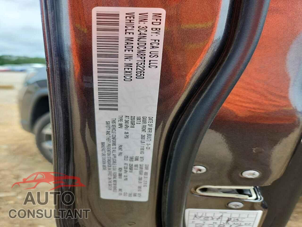 JEEP COMPASS 2023 - 3C4NJDCN8PT522650