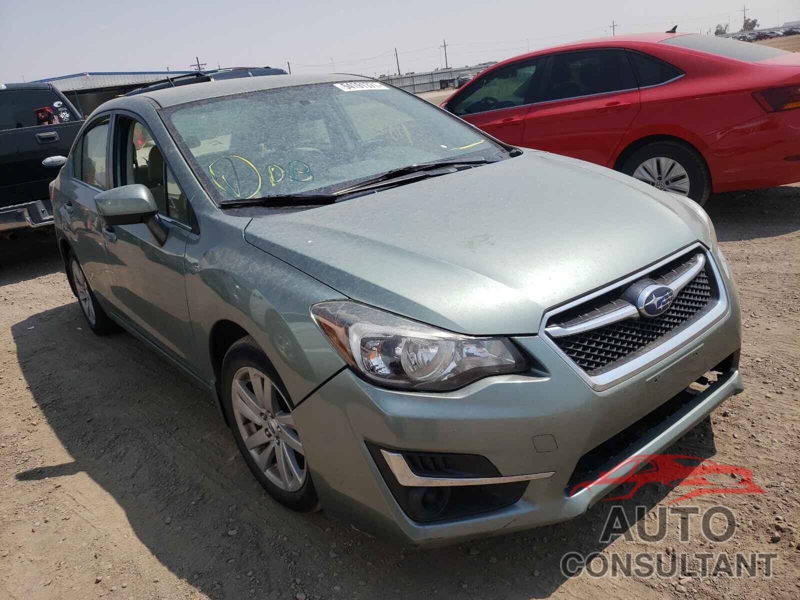 SUBARU IMPREZA 2016 - JF1GJAB6XGH019630