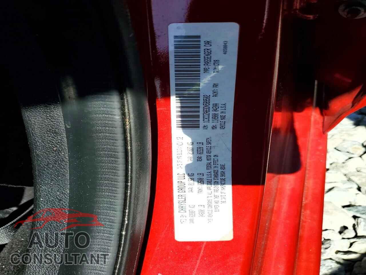 DODGE AVENGER 2013 - 1C3CDZAB3DN589502