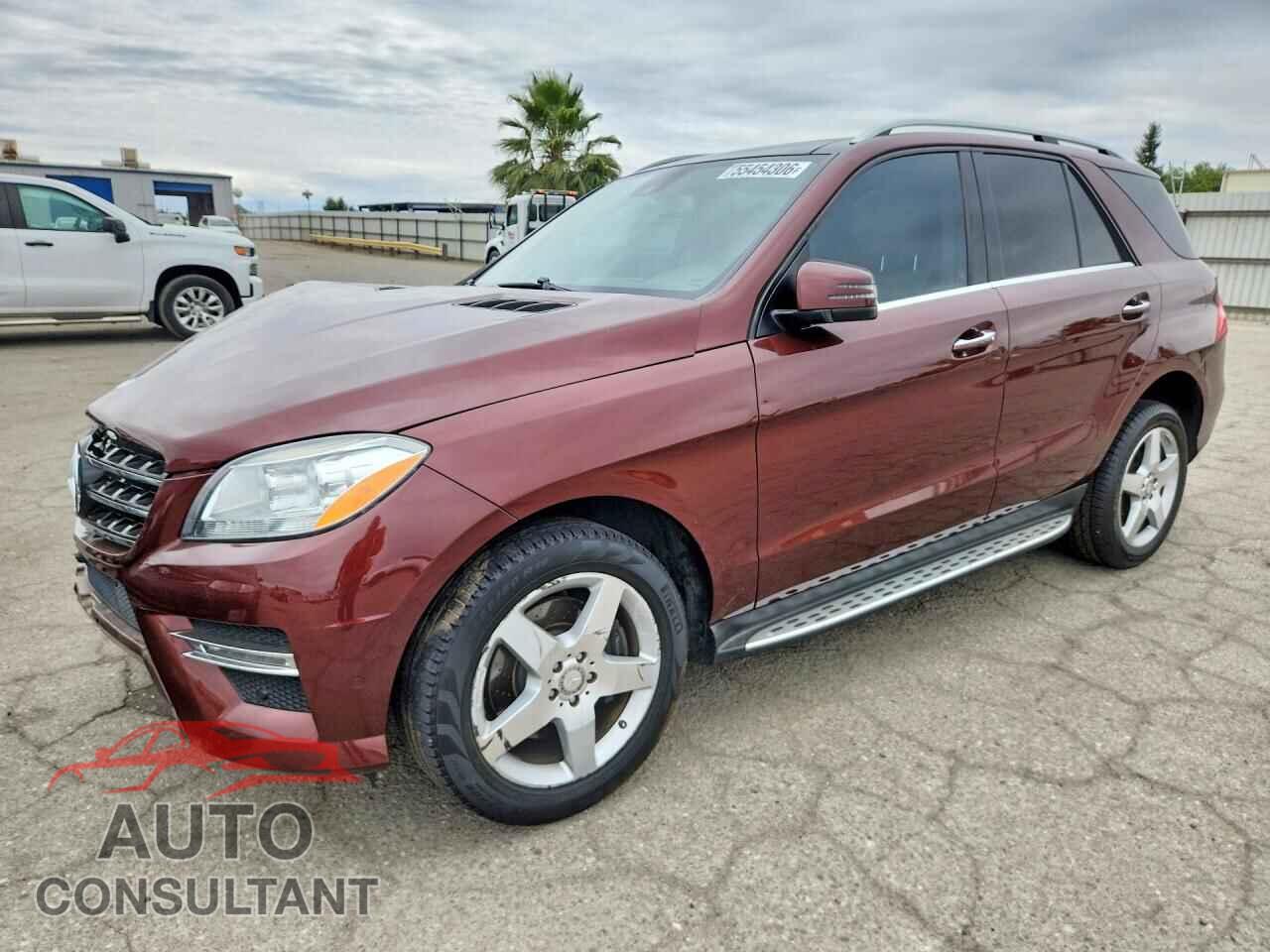 MERCEDES-BENZ M-CLASS 2015 - 4JGDA5JB3FA452261