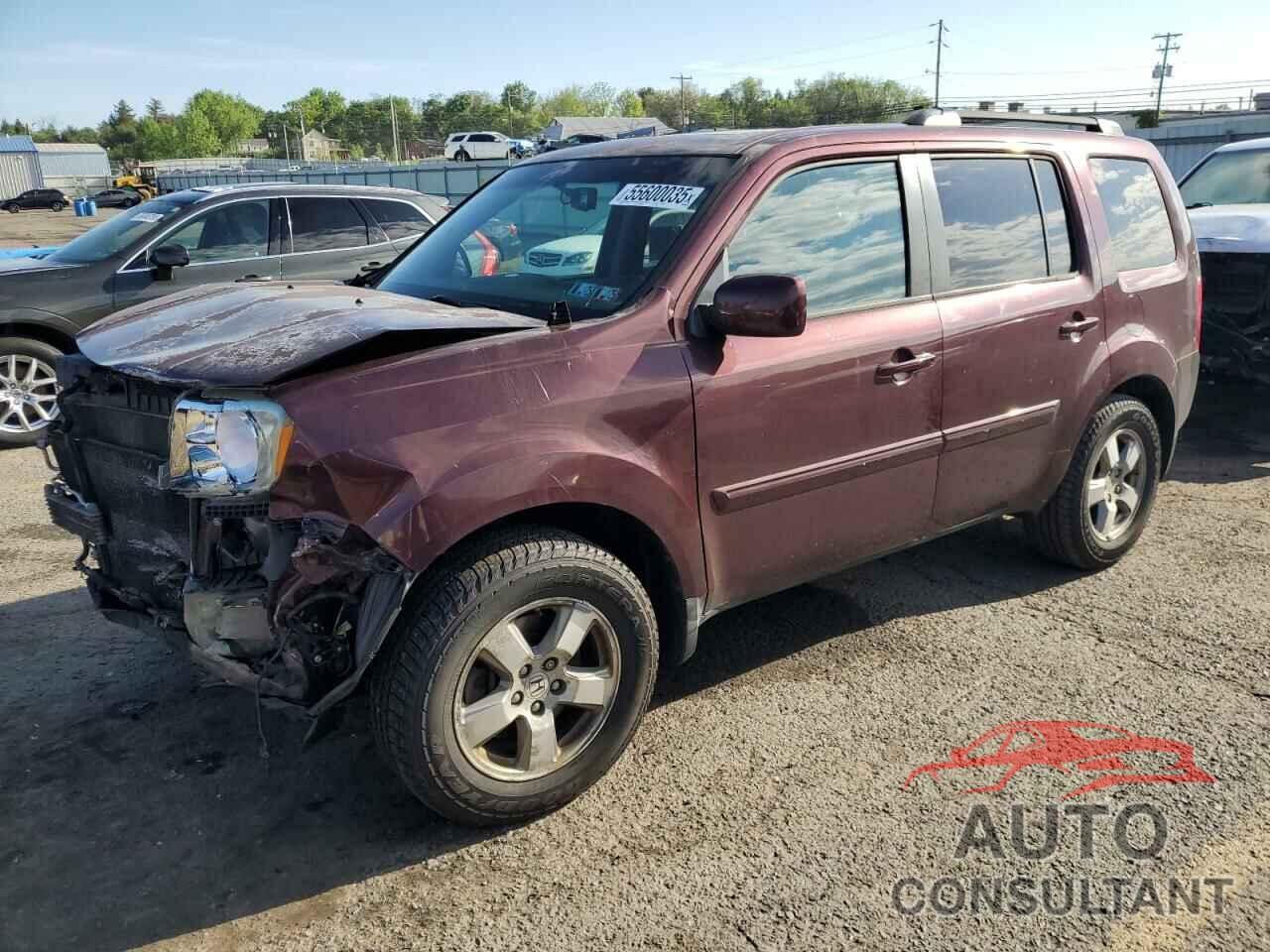 HONDA PILOT 2011 - 5FNYF4H60BB033618