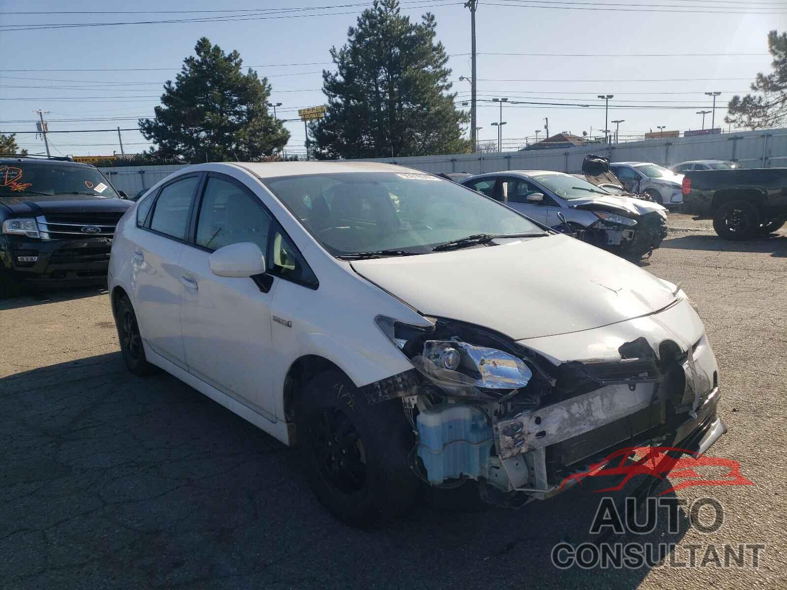 TOYOTA PRIUS 2012 - JTDKN3DU7C5412318