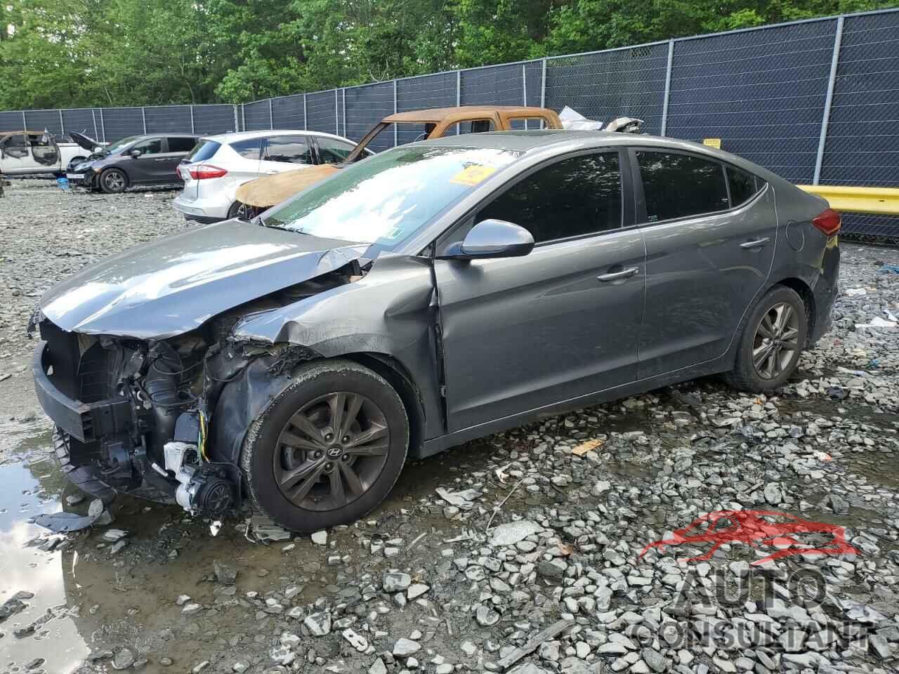 HYUNDAI ELANTRA 2018 - 5NPD84LF5JH375128