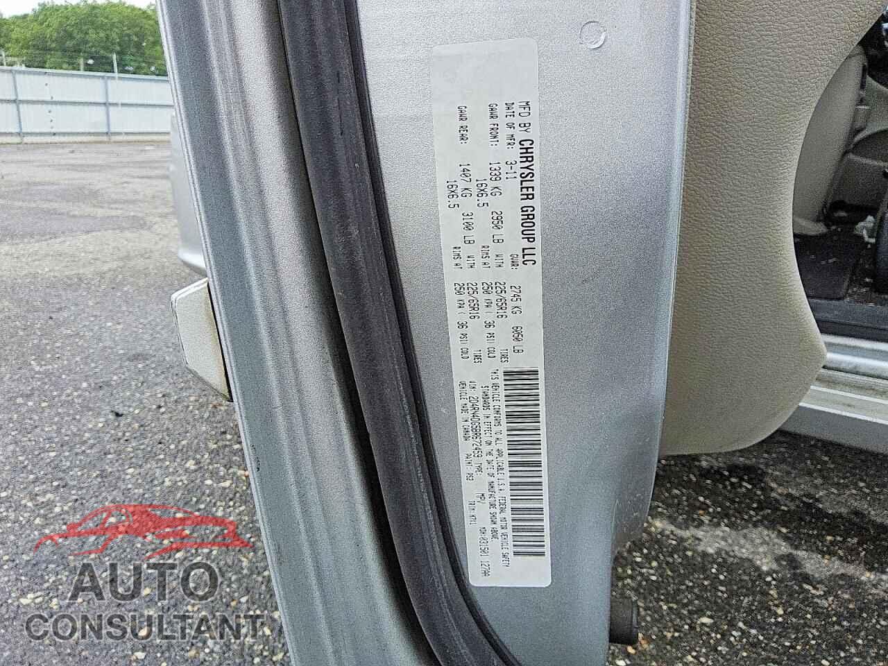DODGE CARAVAN 2011 - 2D4RN4DG5BR672459