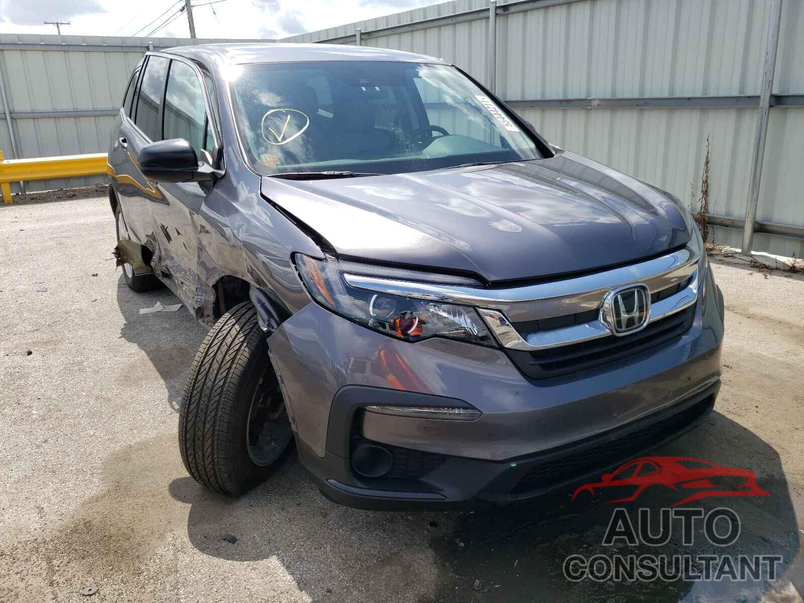 HONDA PILOT 2019 - 5FNYF6H10KB100055