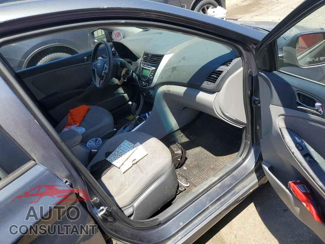 HYUNDAI ACCENT 2012 - KMHCU4AE4CU226151