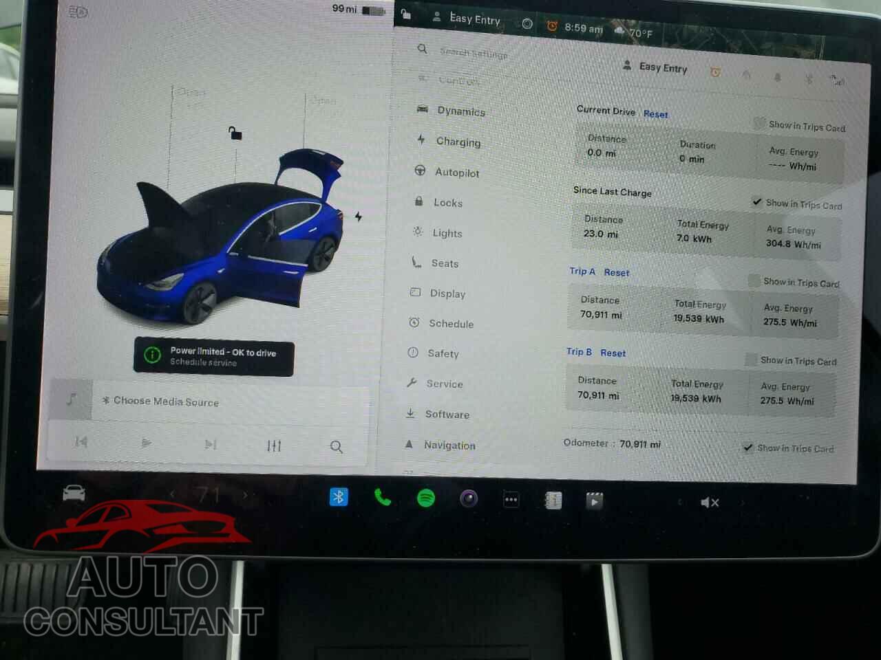 TESLA MODEL 3 2018 - 5YJ3E1EA7JF006693