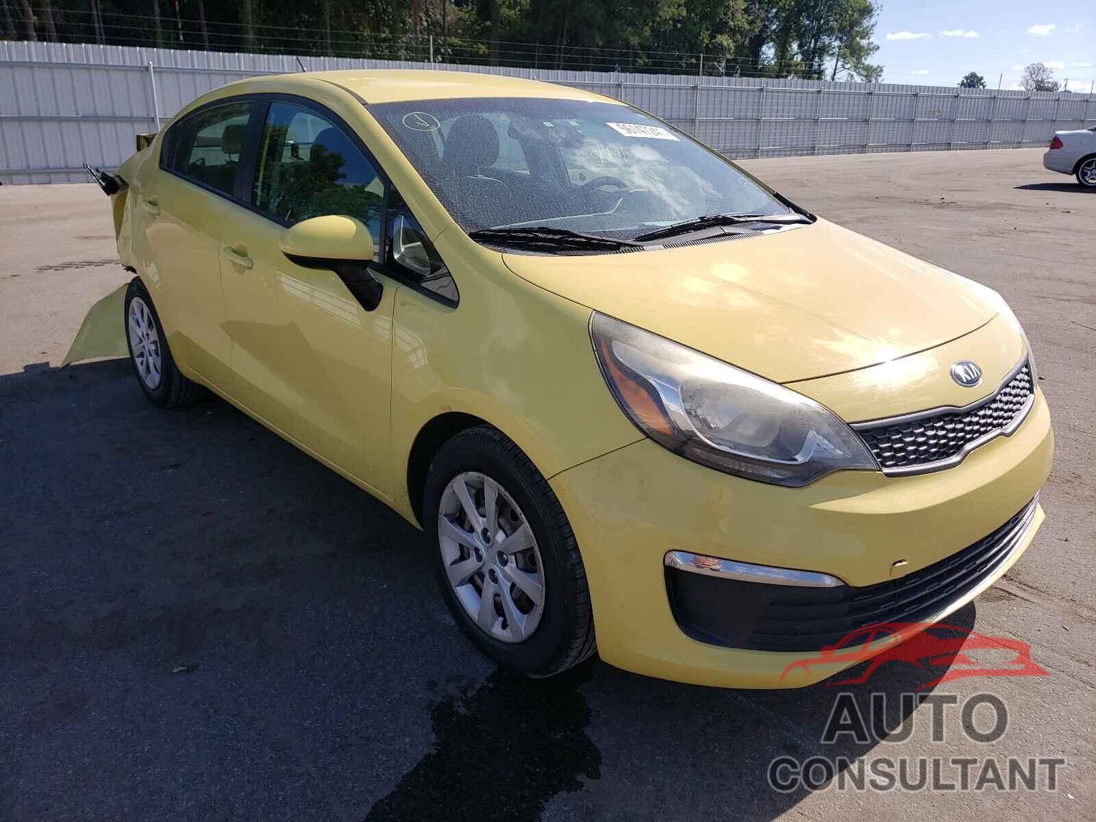 KIA RIO 2016 - KNADM4A38G6577322