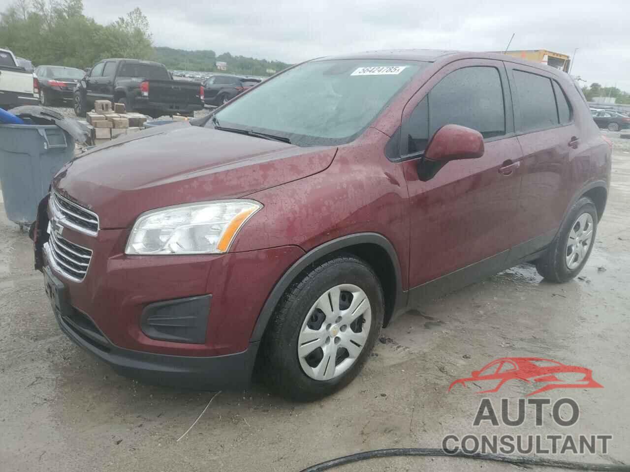 CHEVROLET TRAX 2016 - 3GNCJKSB0GL254722
