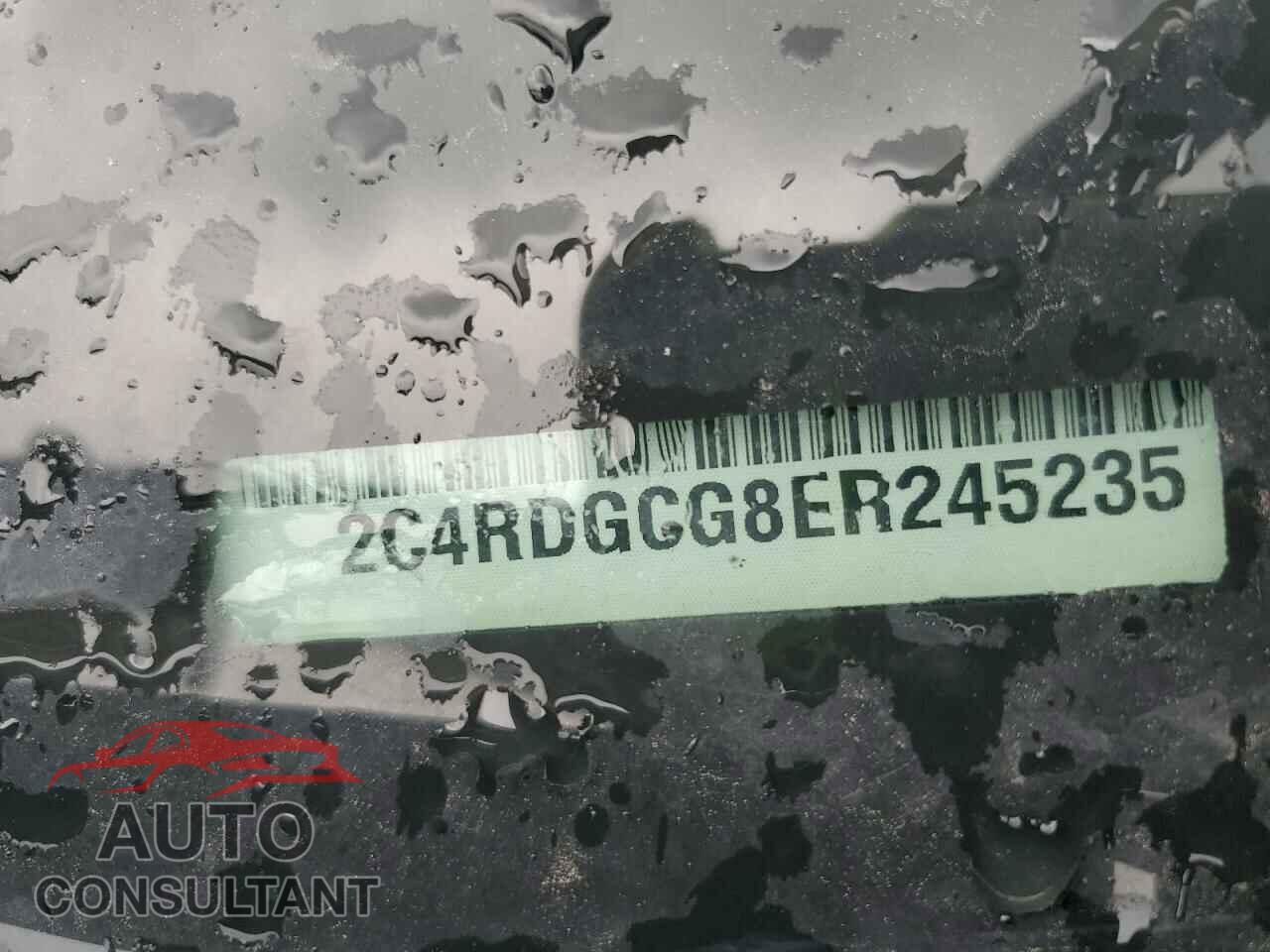 DODGE CARAVAN 2014 - 2C4RDGCG8ER245235