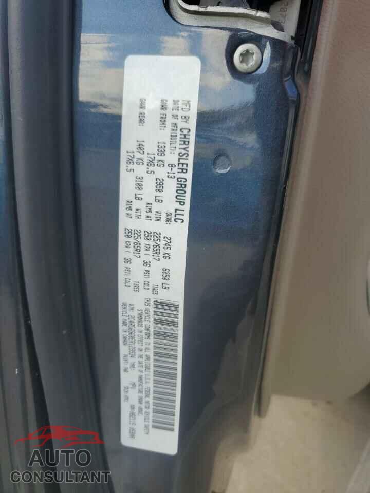 DODGE CARAVAN 2014 - 2C4RDGBG0ER129934
