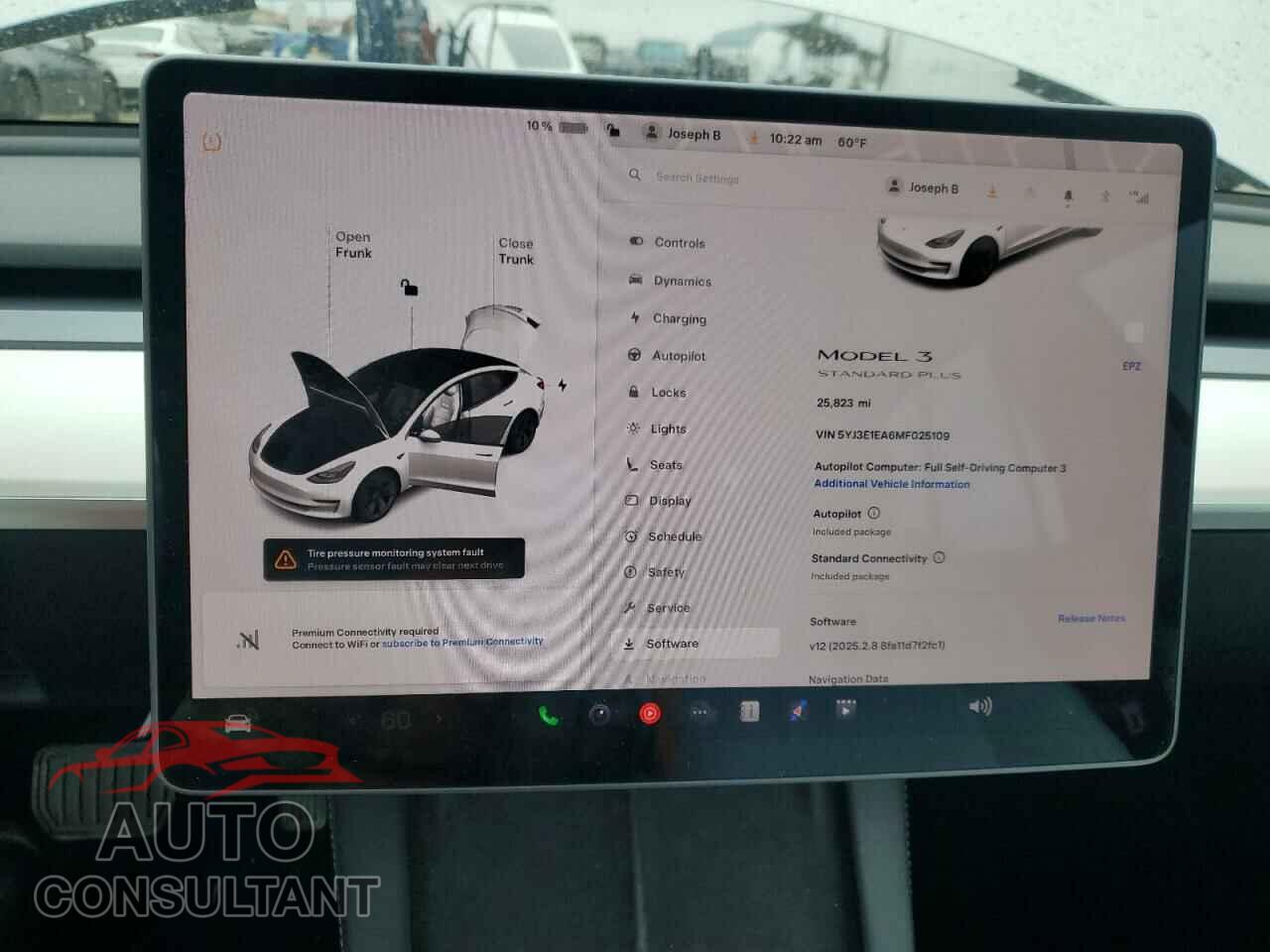 TESLA MODEL 3 2021 - 5YJ3E1EA6MF025109
