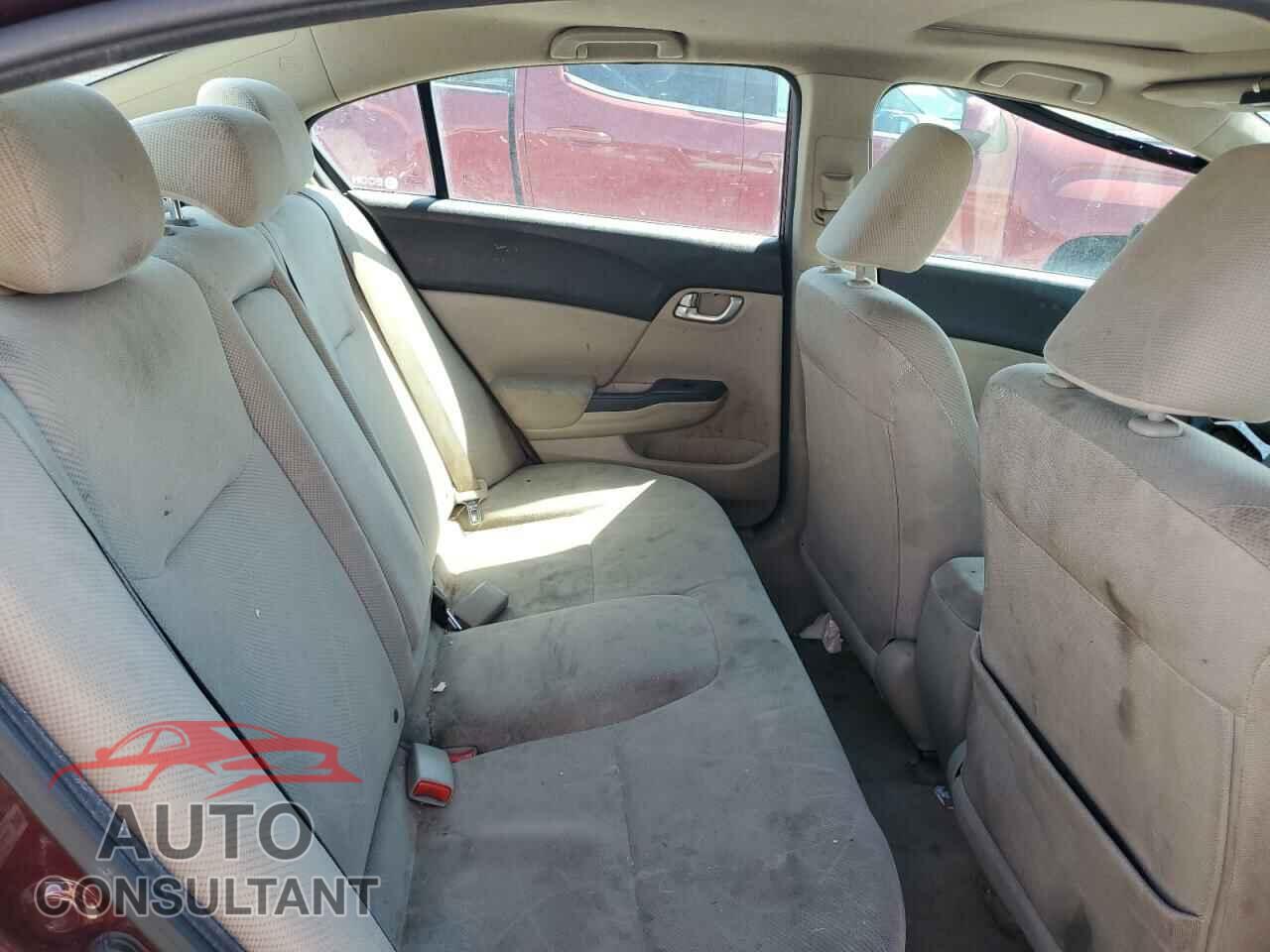 HONDA CIVIC 2012 - 19XFB2F87CE053545