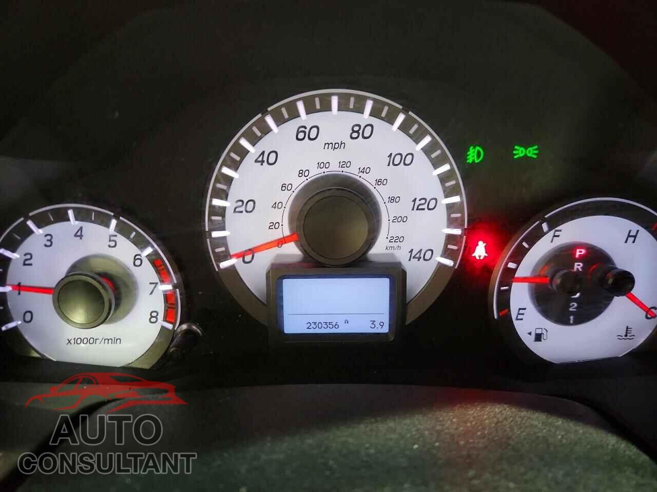 HONDA PILOT 2012 - 5FNYF4H91CB069989