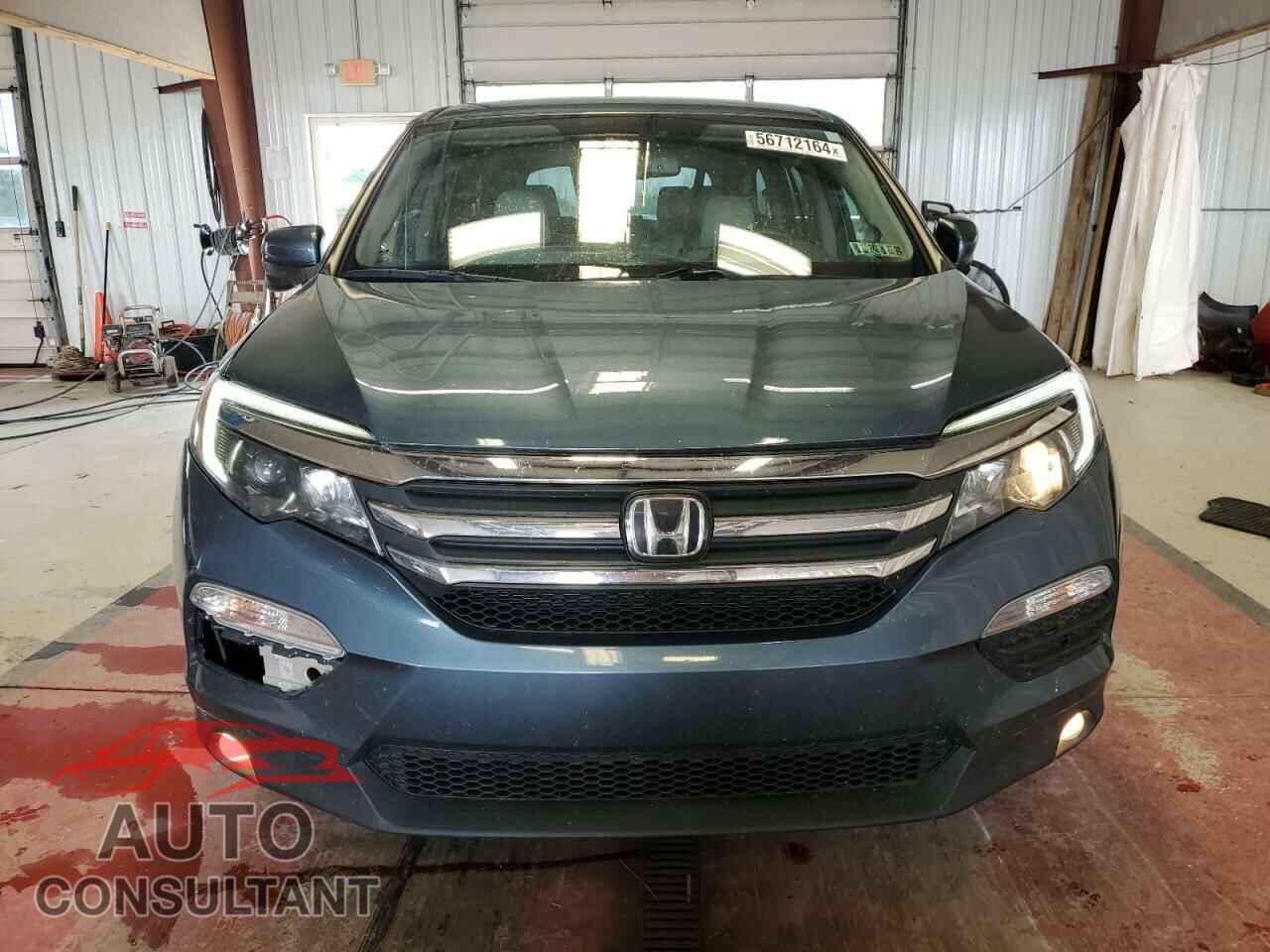 HONDA PILOT 2017 - 5FNYF6H62HB060811