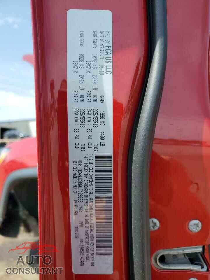 JEEP COMPASS 2020 - 3C4NJCBB0LT129253