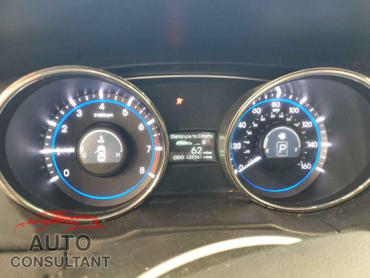 HYUNDAI SONATA 2012 - 5NPEC4AB8CH449888
