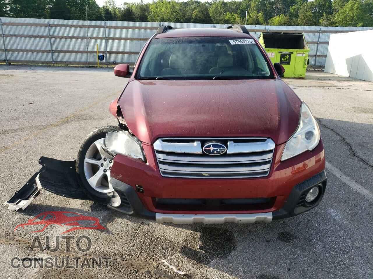 SUBARU OUTBACK 2013 - 4S4BRCKC9D3281237