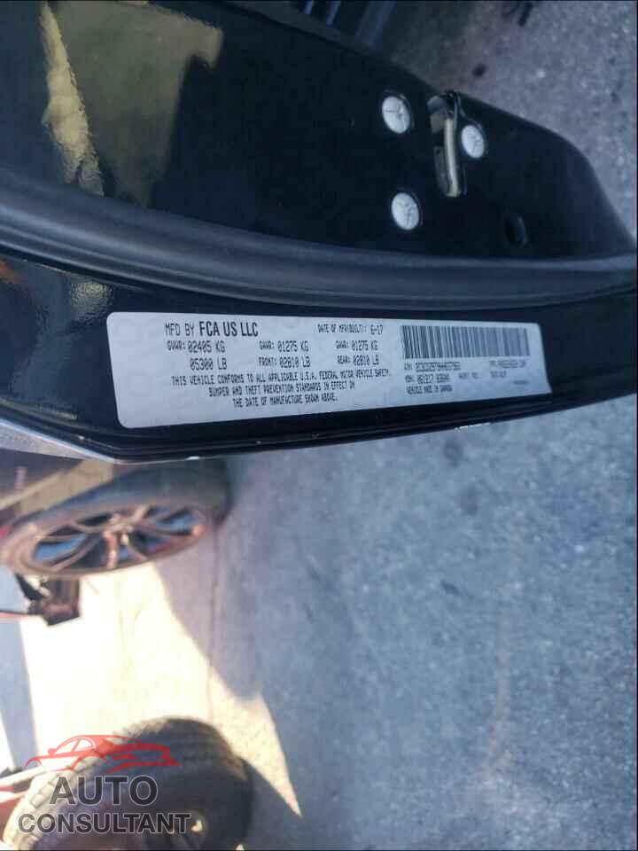 DODGE CHALLENGER 2017 - 2C3CDZBT9HH637963