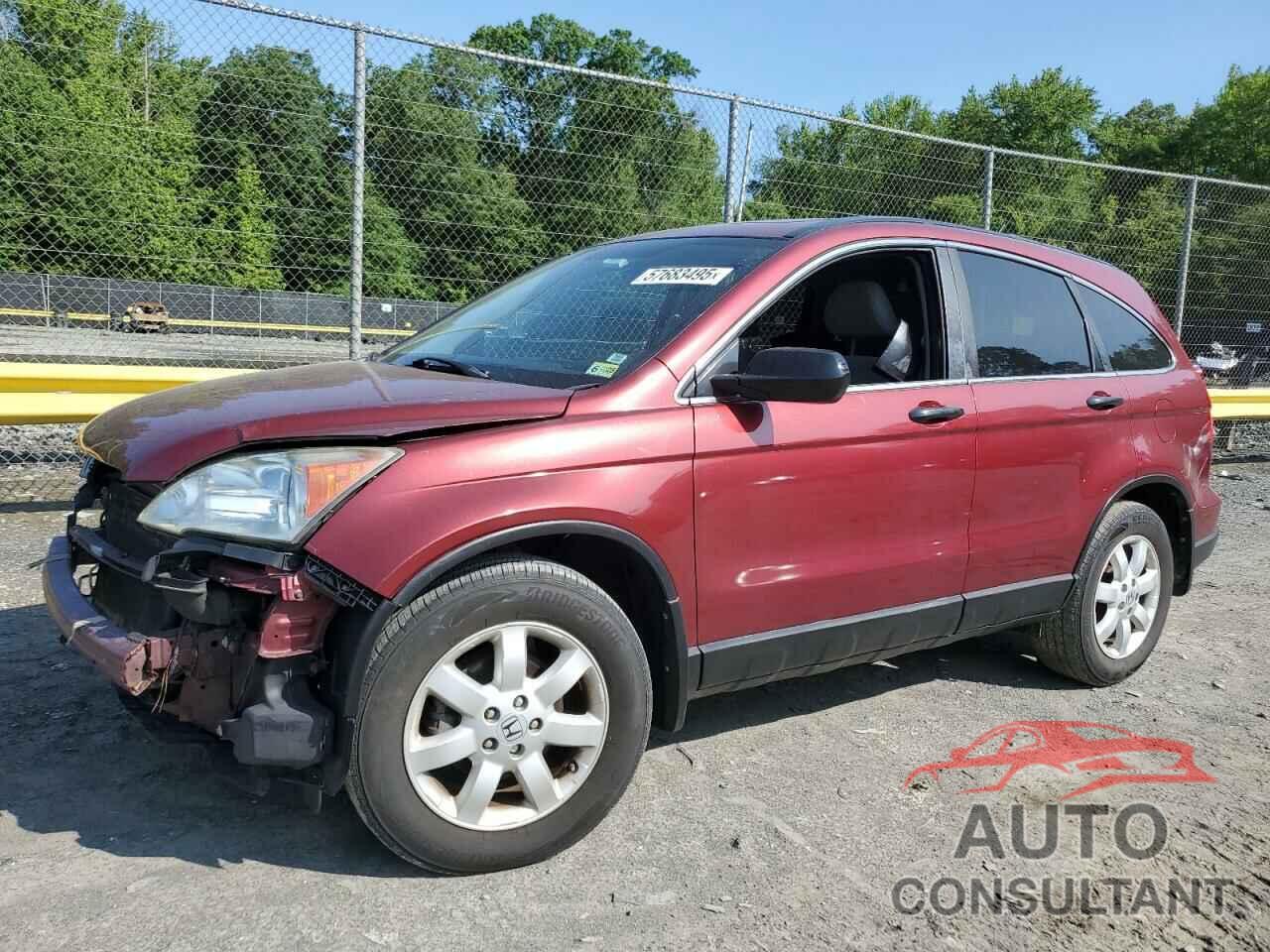 HONDA CRV 2009 - 5J6RE48519L048631