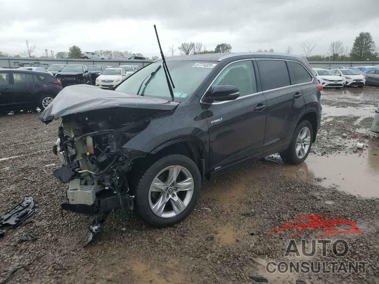 TOYOTA HIGHLANDER 2018 - 5TDDGRFH3JS045723