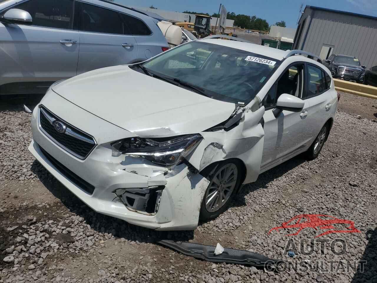 SUBARU IMPREZA 2017 - 4S3GTAB64H3700725